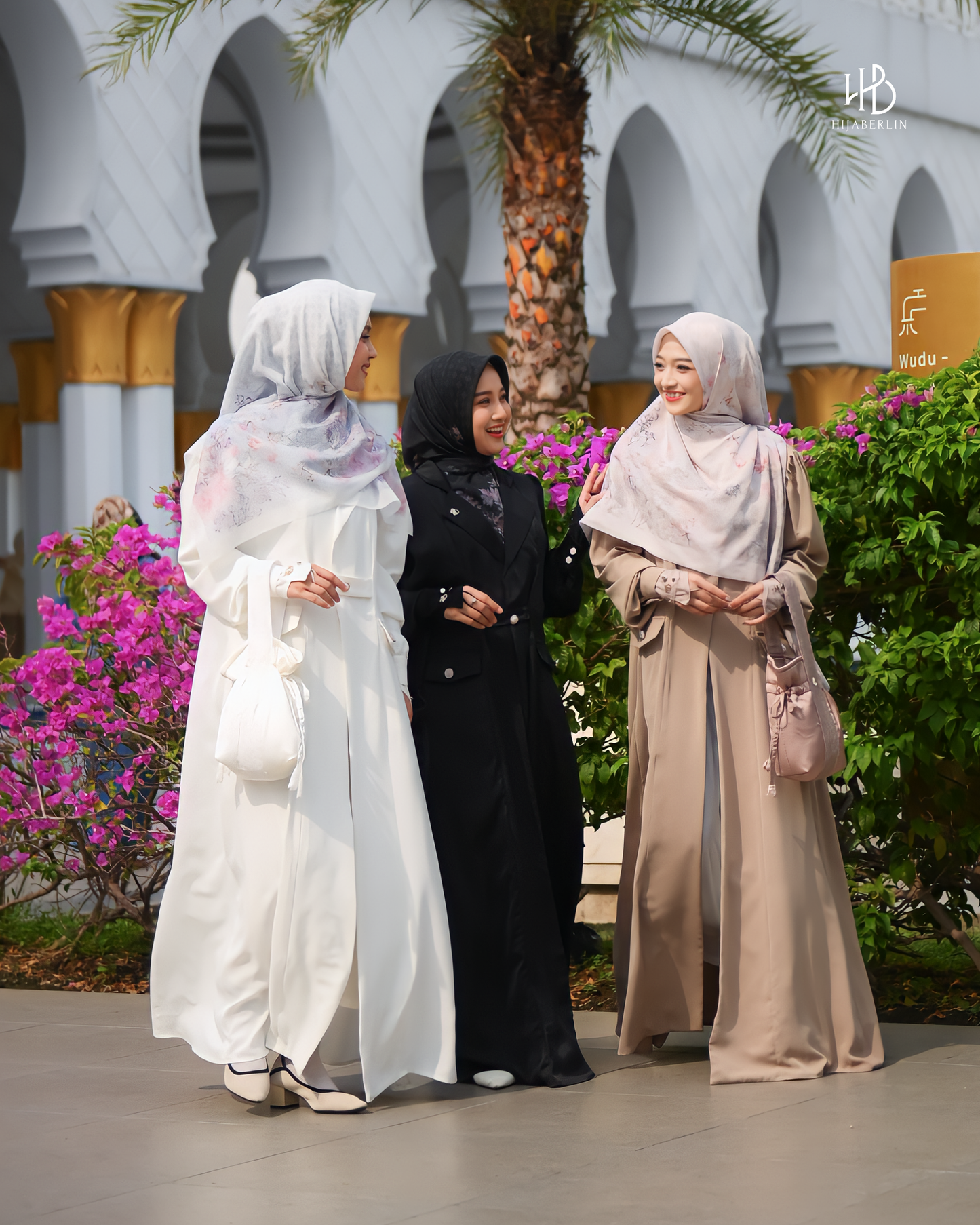 Salamah Outer Dress Wood - Hijaberlin