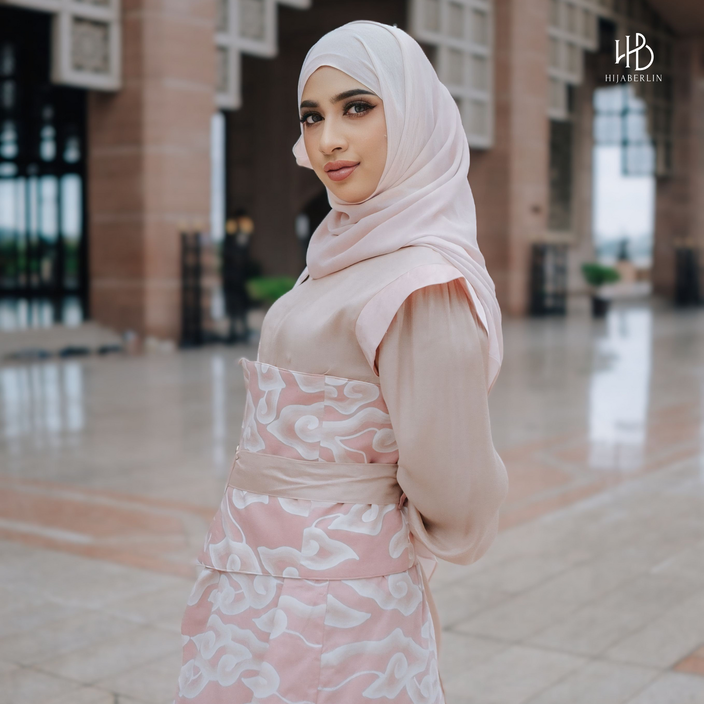 HIJABERLIN X BT BATIK TRUSMI : SRIKANDI COLLECTION - MEUTIA DRESS