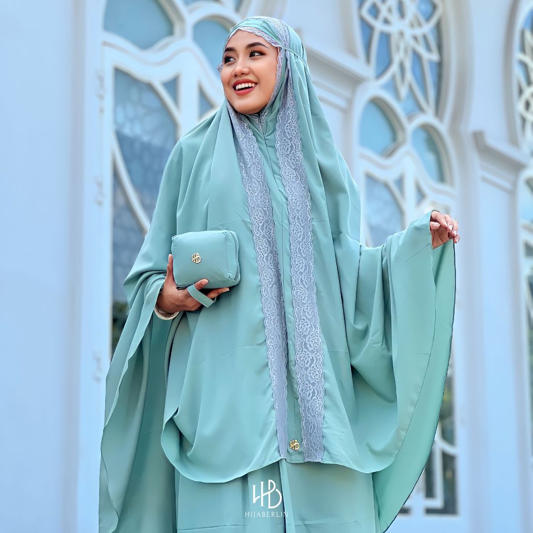 Safar Prayer Set Hijaberlin - Green