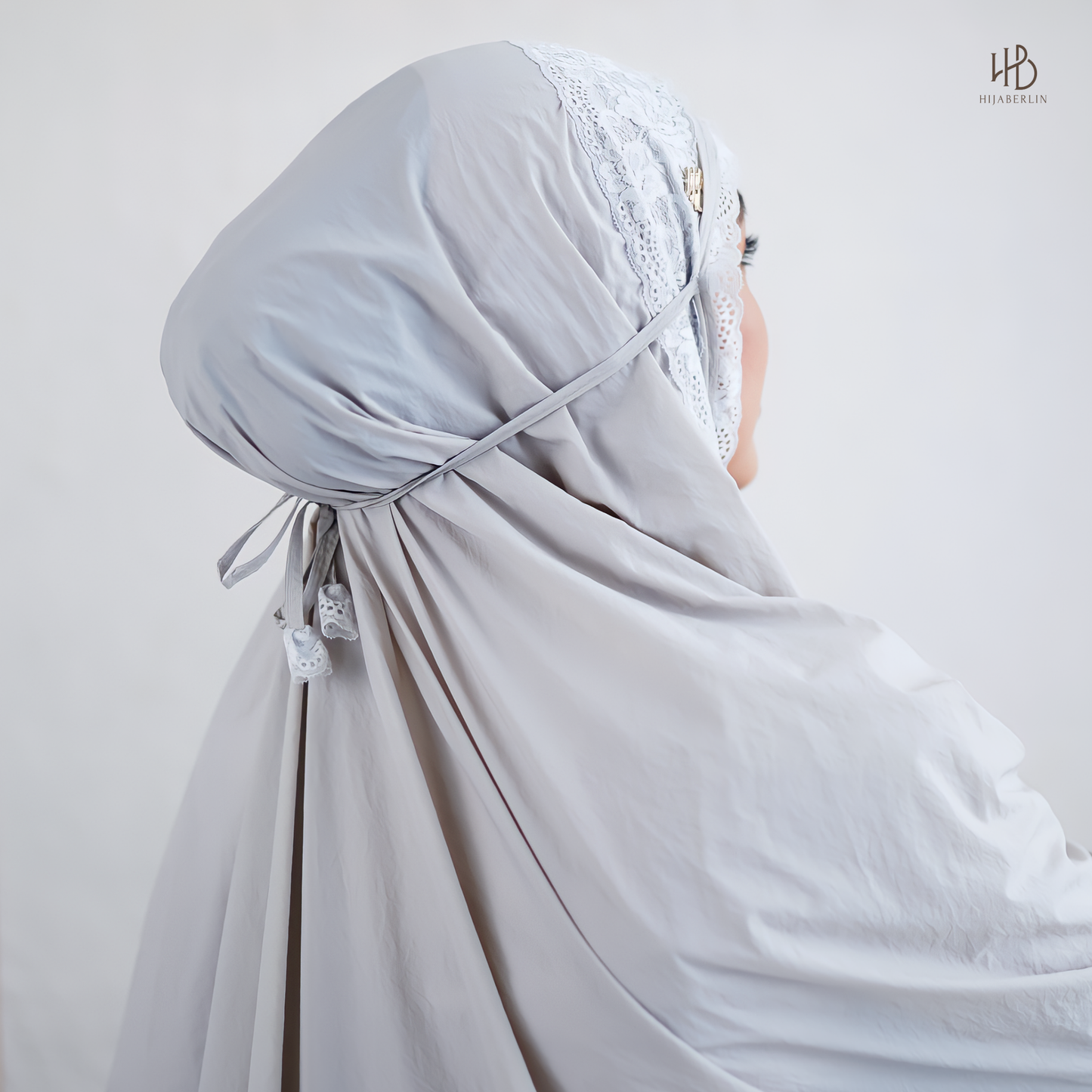 Amina Prayer Set Hijaberlin - Silver