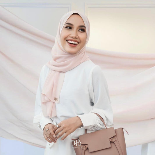 Basic Shawl Ultrasoft Hijaberlin - Creamy