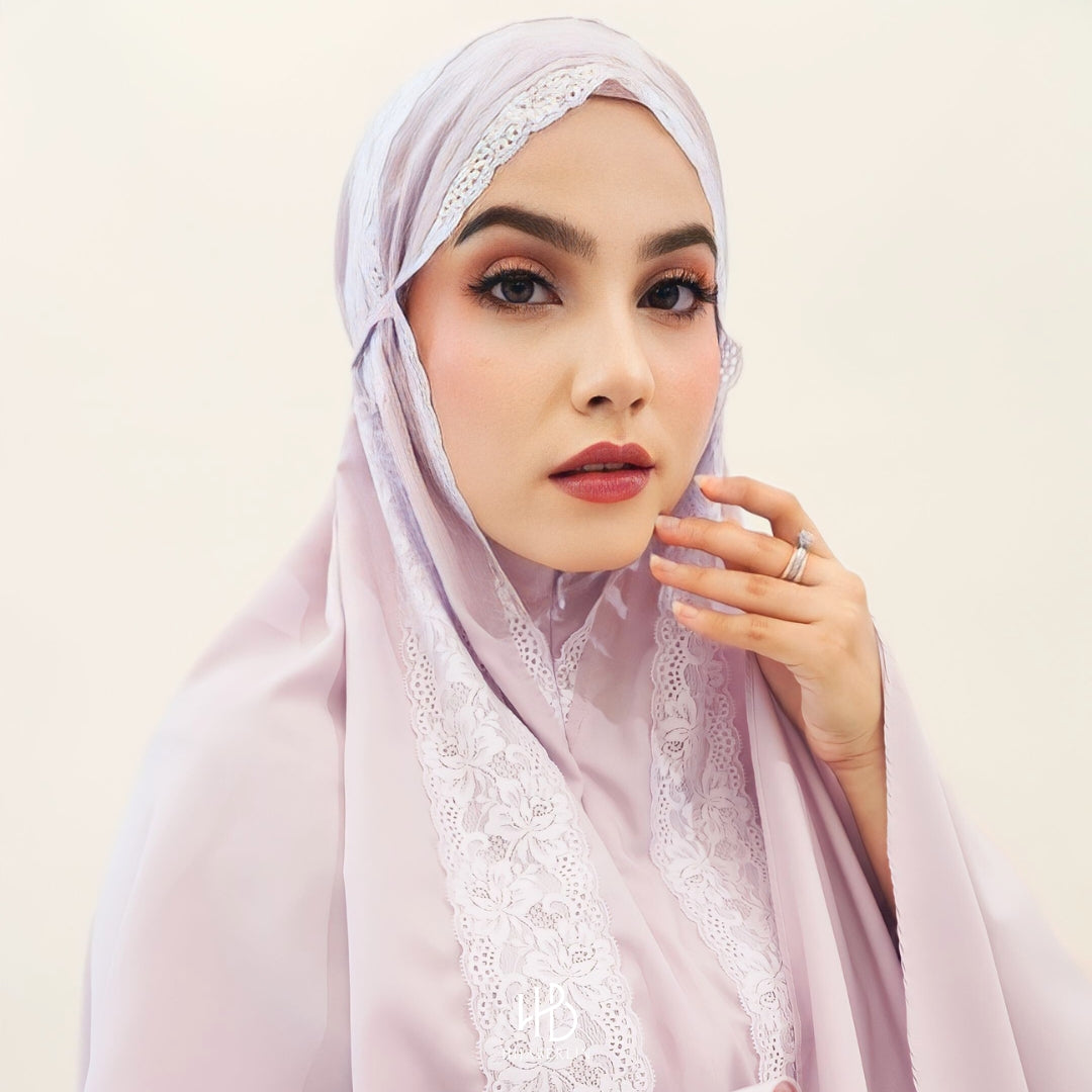 Safar Prayer Set Hijaberlin - Lavender