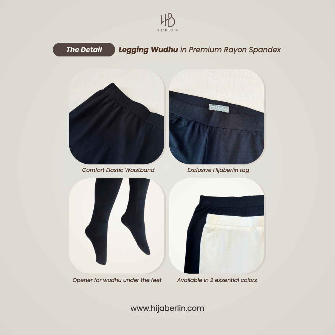 Legging Wudhu Premium - Hijaberlin