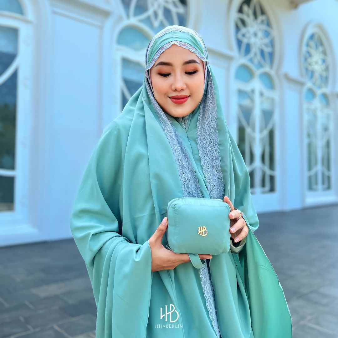 Safar Prayer Set Hijaberlin - Green