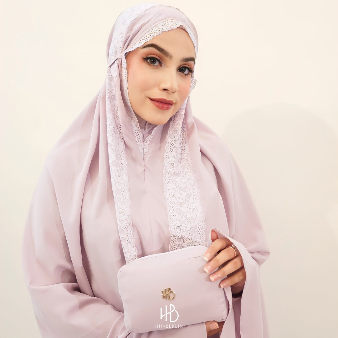 Safar Prayer Set Hijaberlin - Lavender