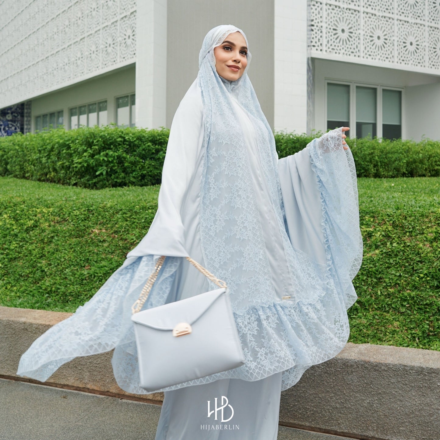 Rayya Luxury Prayer Set Hijaberlin - Bluesoft