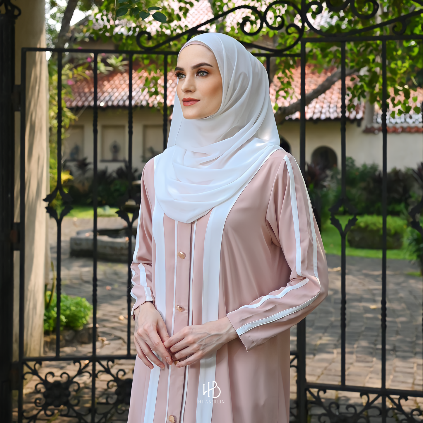 Fatimah Abaya Set Hijaberlin - Pastel
