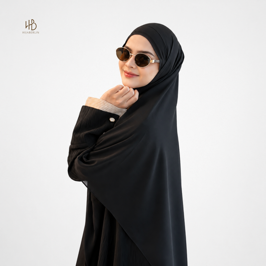 Laila Abaya - Black Diamond