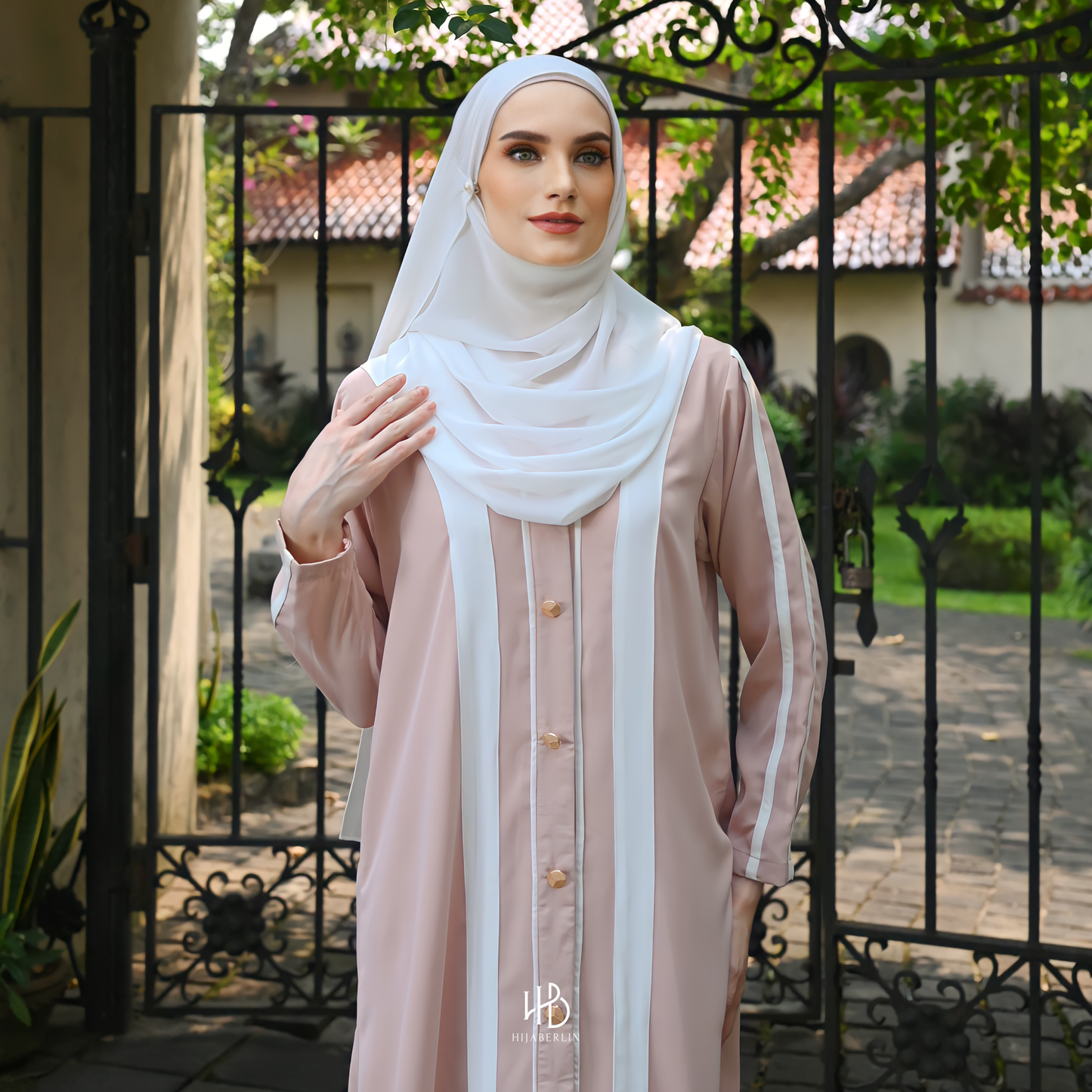 Fatimah Abaya Set Hijaberlin - Pastel