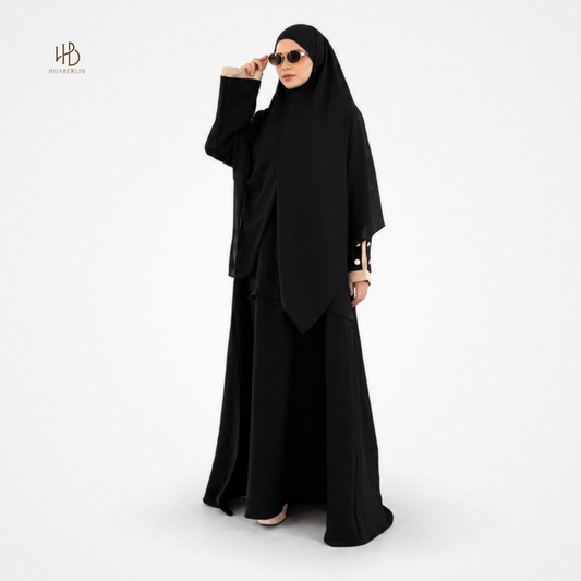 Laila Abaya - Black Wave