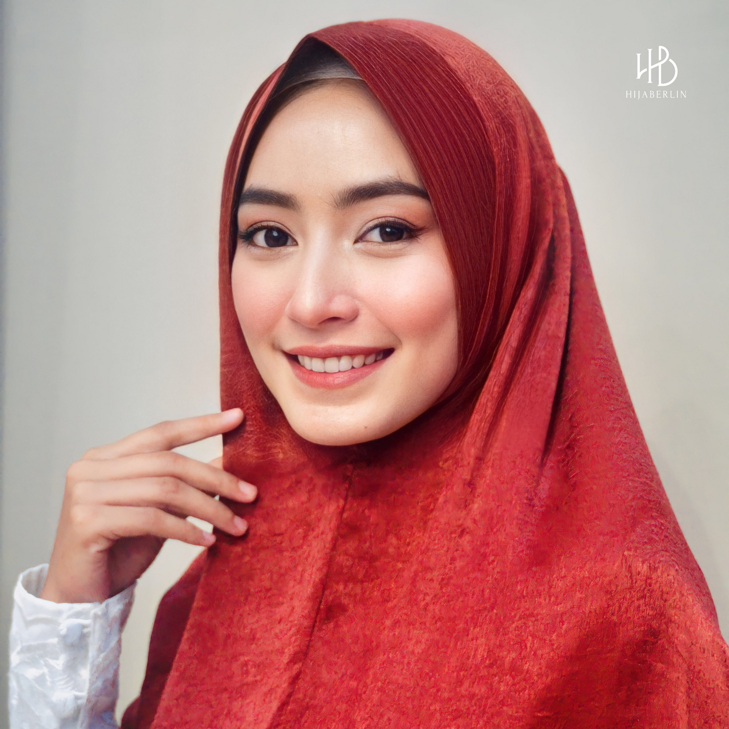 Safira Khimar Syar'i Terracota - Hijaberlin