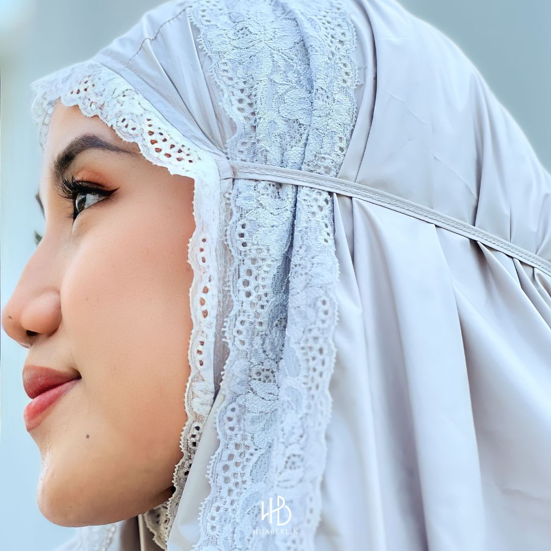Safar Prayer Set Hijaberlin - Grey