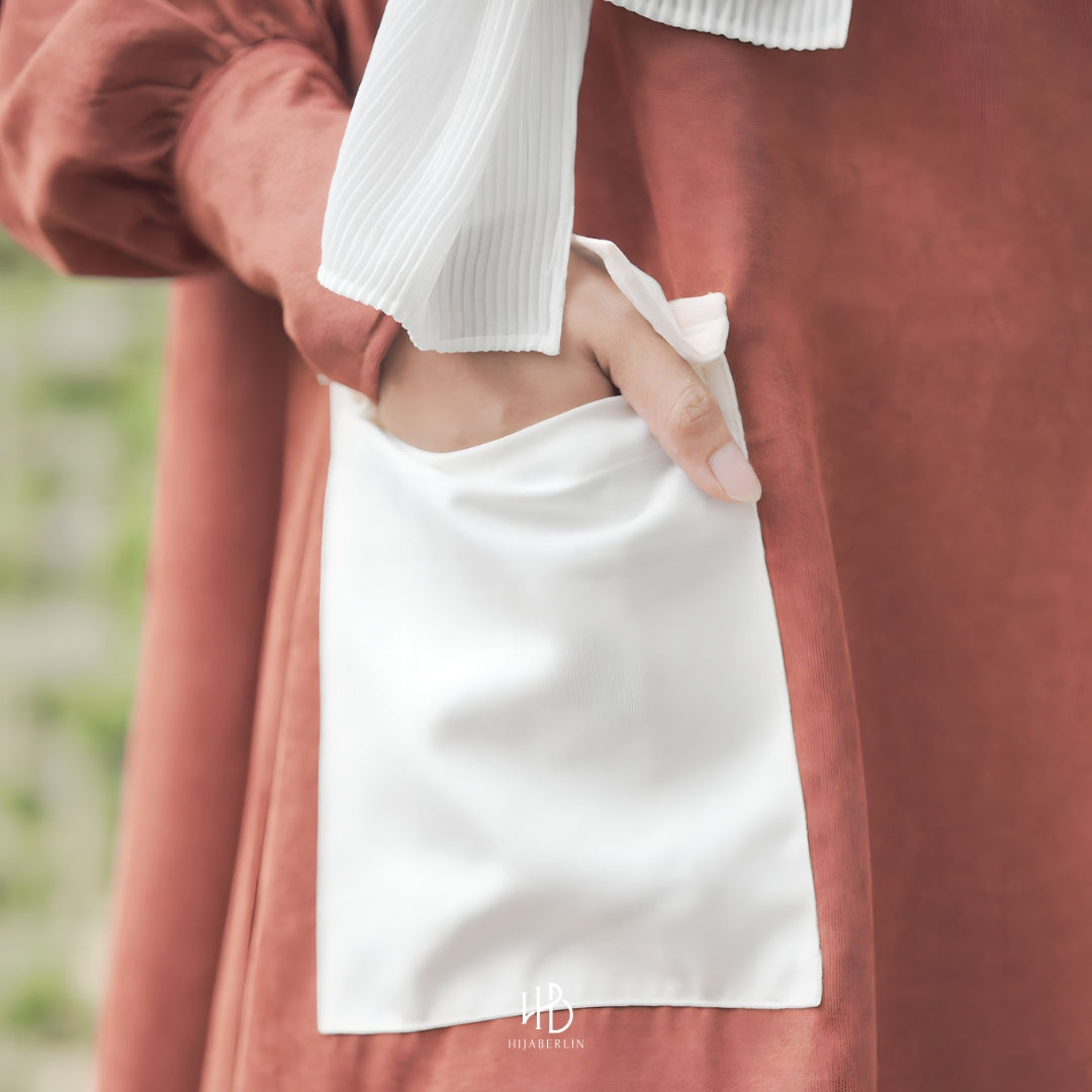 Shireen Dress Hijaberlin - Teracota