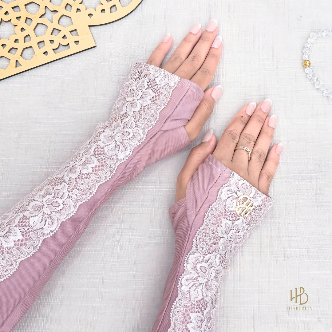 Handsock Lace Royal - Hijaberlin