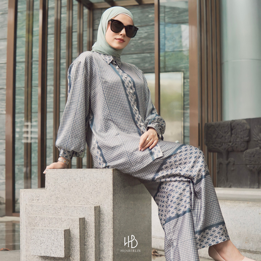 Zea One Set Hijaberlin - Emerald