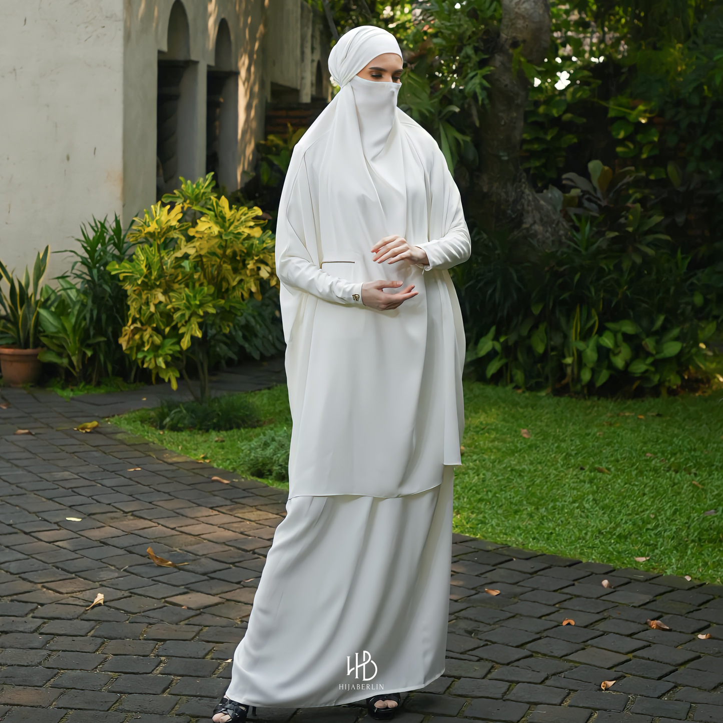 Aisyah Khimar Set Hijaberlin - Pearl