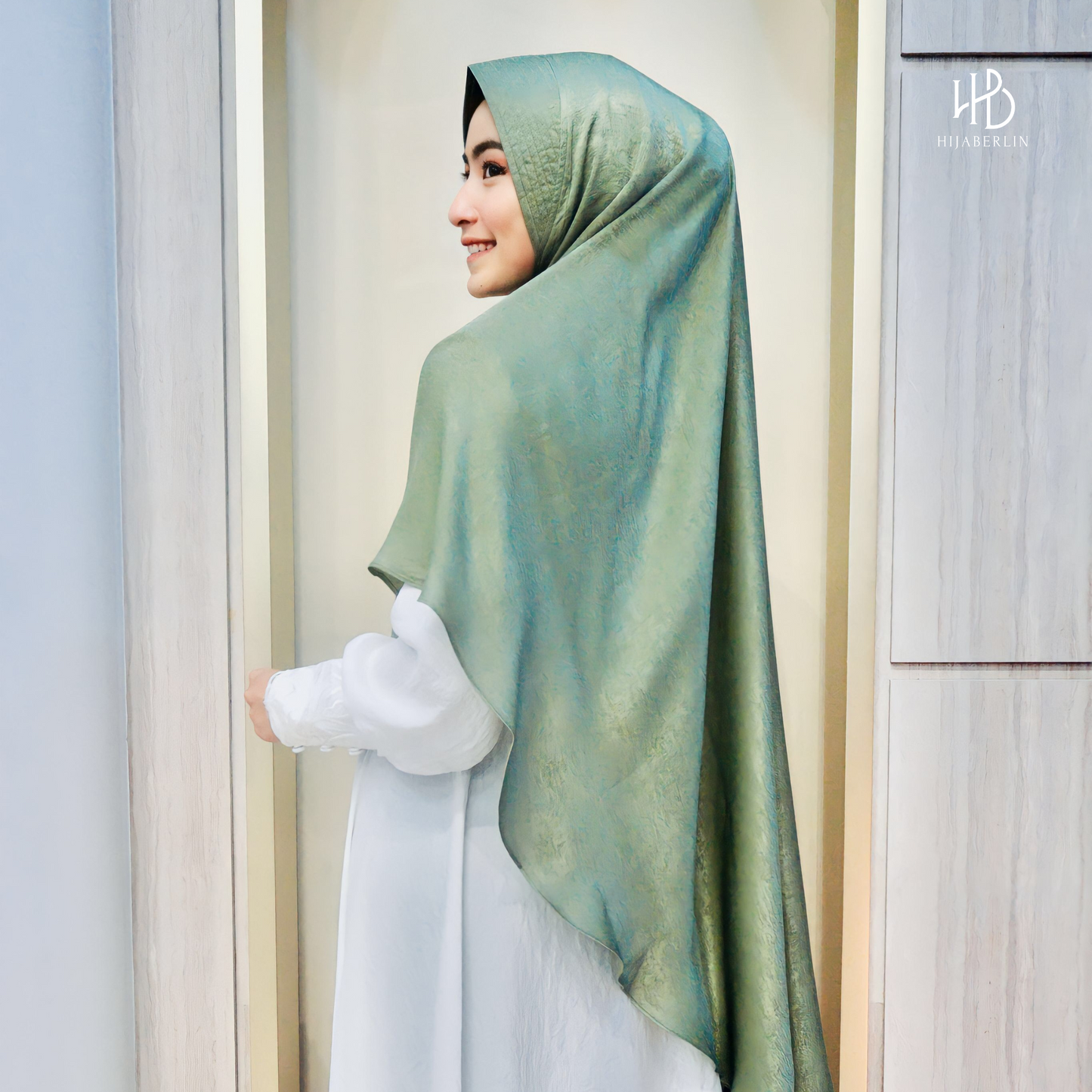 Safira Khimar Syar'i Sage - Hijaberlin