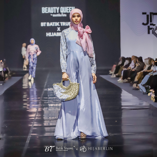 HIJABERLIN X BT BATIK TRUSMI : SRIKANDI COLLECTION - WALANDA DRESS