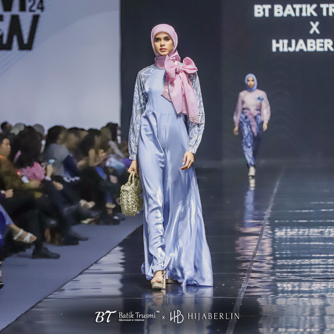 HIJABERLIN X BT BATIK TRUSMI : SRIKANDI COLLECTION - WALANDA DRESS