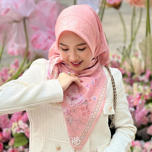 Gardenia Scarf Hijaberlin - Bloom