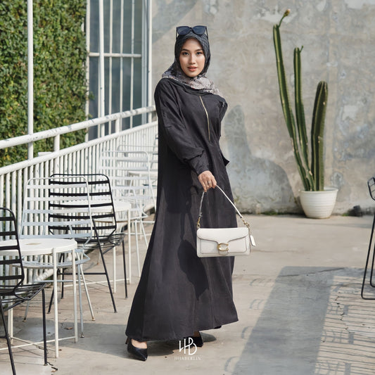 Shireen Dress Hijaberlin - Black