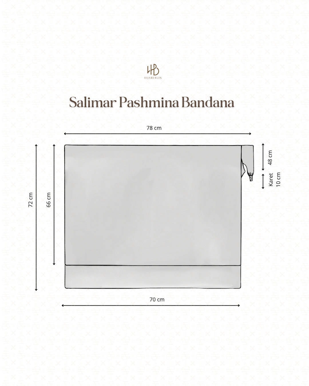 Salimar Khimar Caramel - Hijaberlin