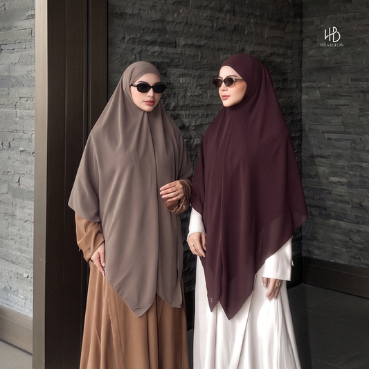 Shafa Khimar - Almond