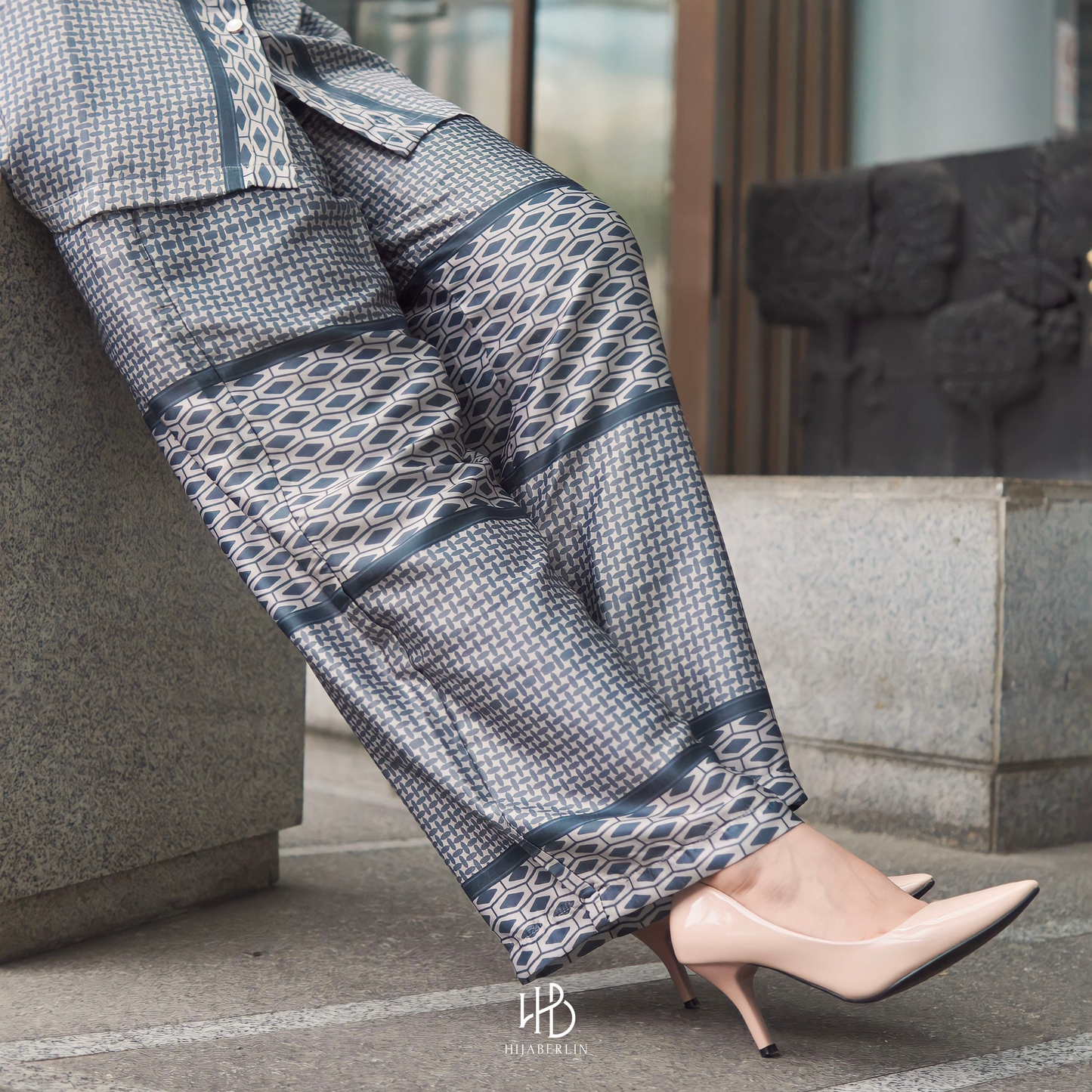 Zea One Set Hijaberlin - Emerald