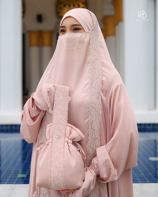 Ruqqayah Prayer Set Rose - Hijaberlin