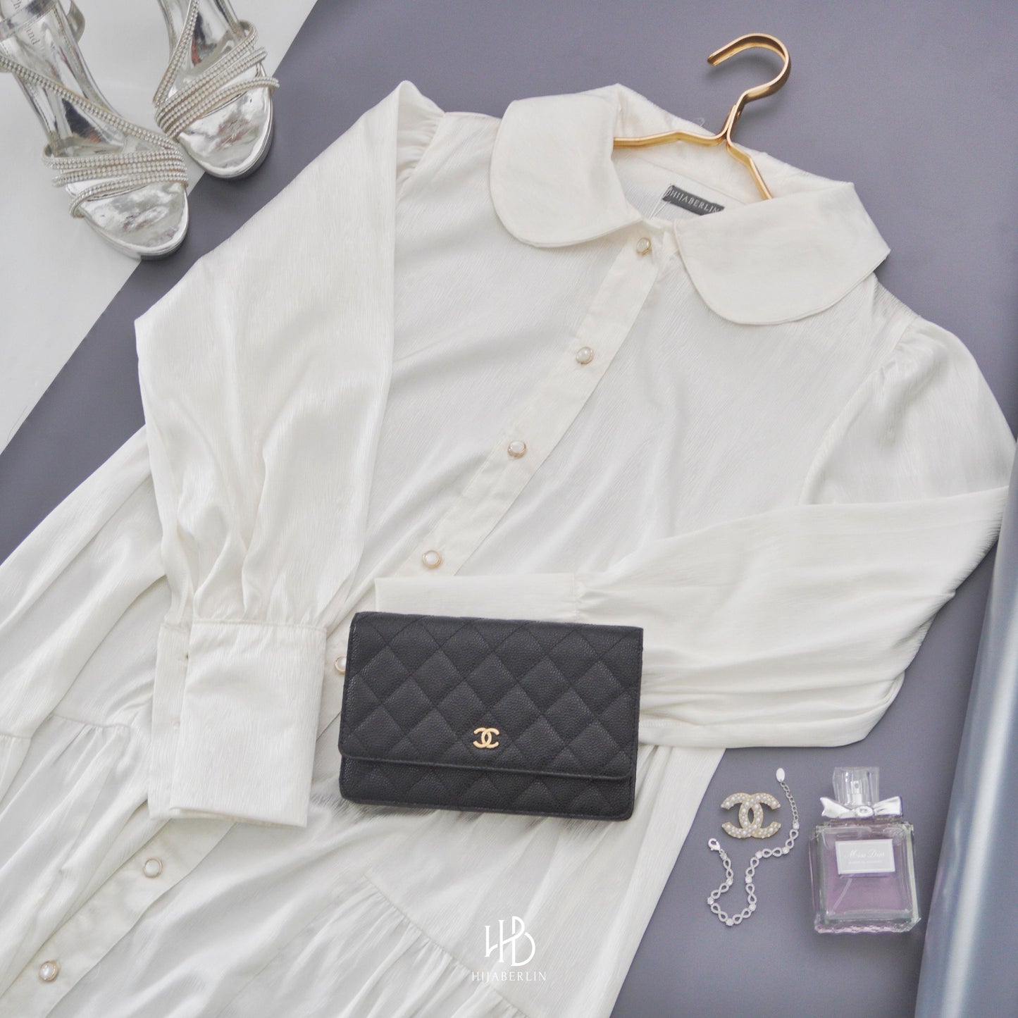 Lashira Dress Hijaberlin - White