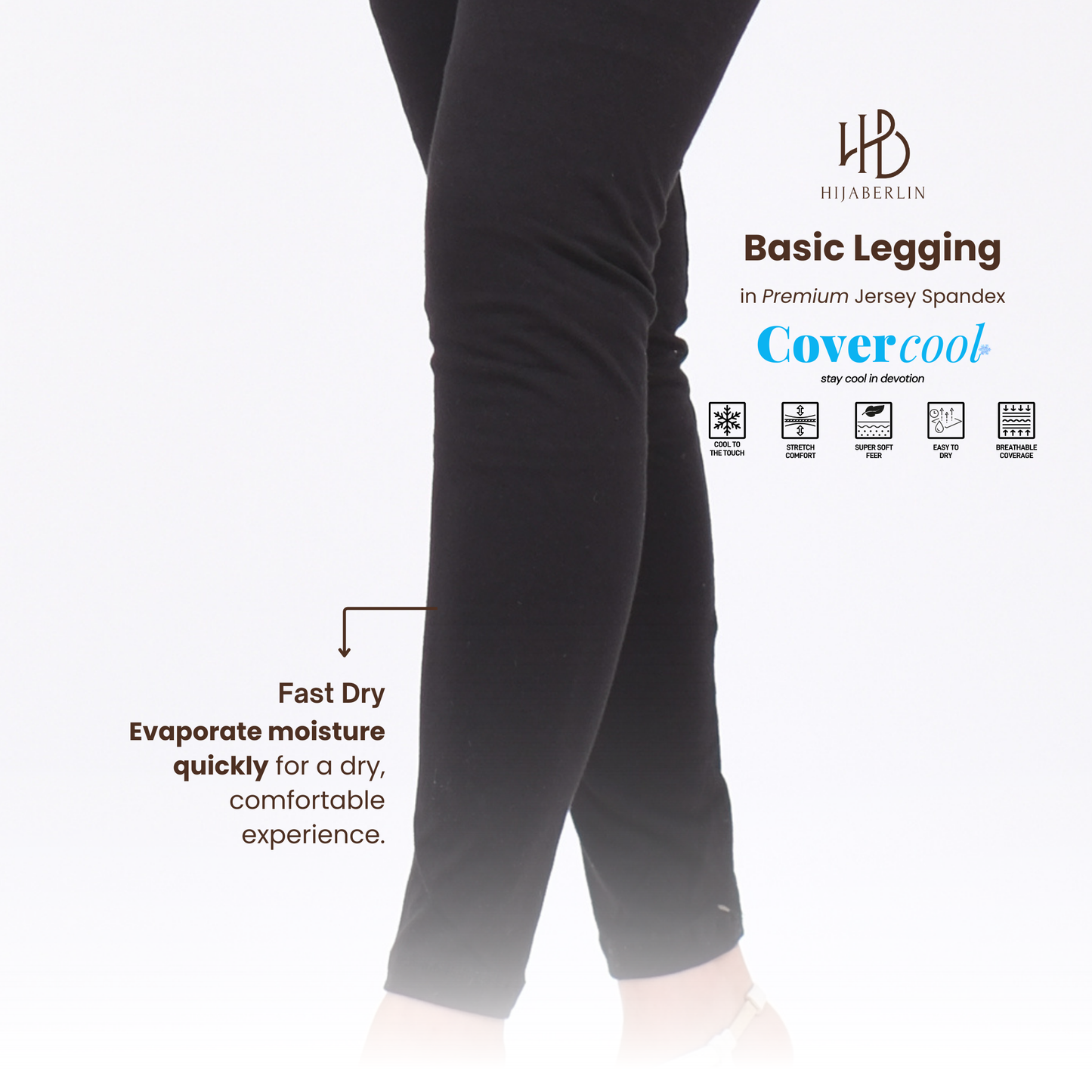 Legging Premium Umroh Wanita - Hijaberlin