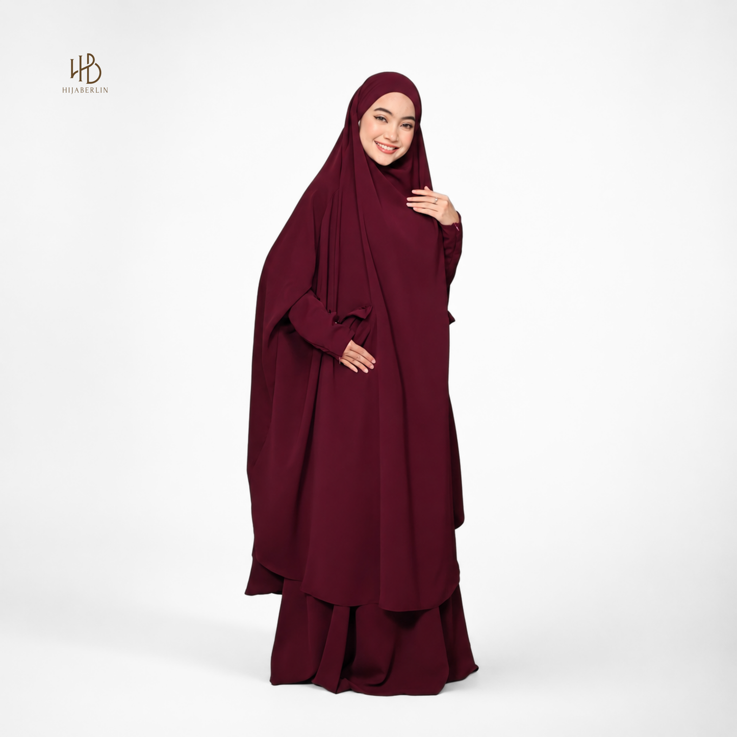 Syifa One Set - Burgundy