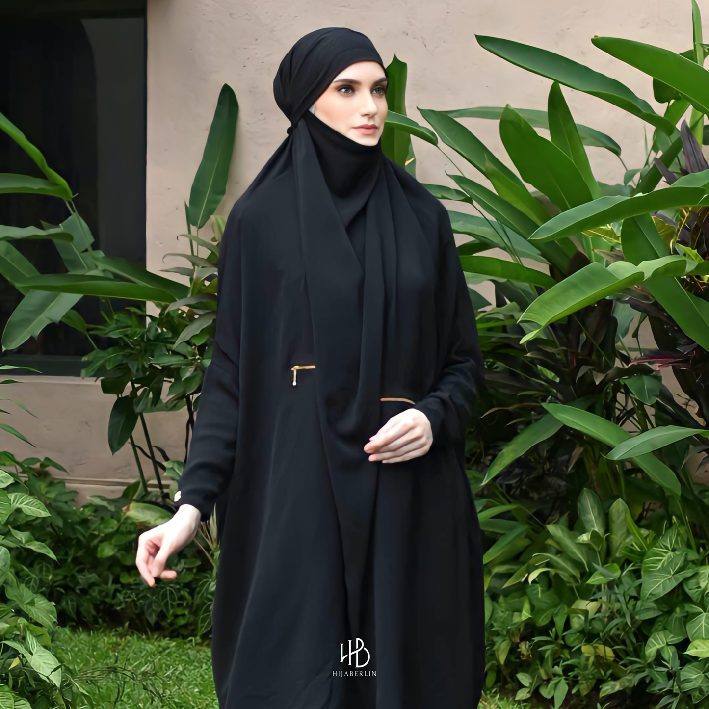 Aisyah Khimar Set Hijaberlin - Midnight