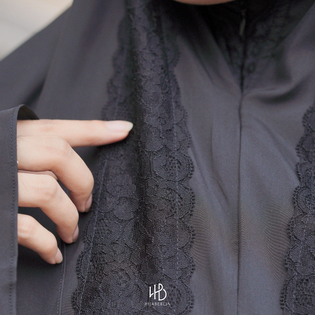 Safar Prayer Set Hijaberlin - Black