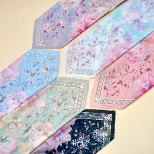 Gardenia Scarf Exclusive Package : Hijaberlin x Instaperfect