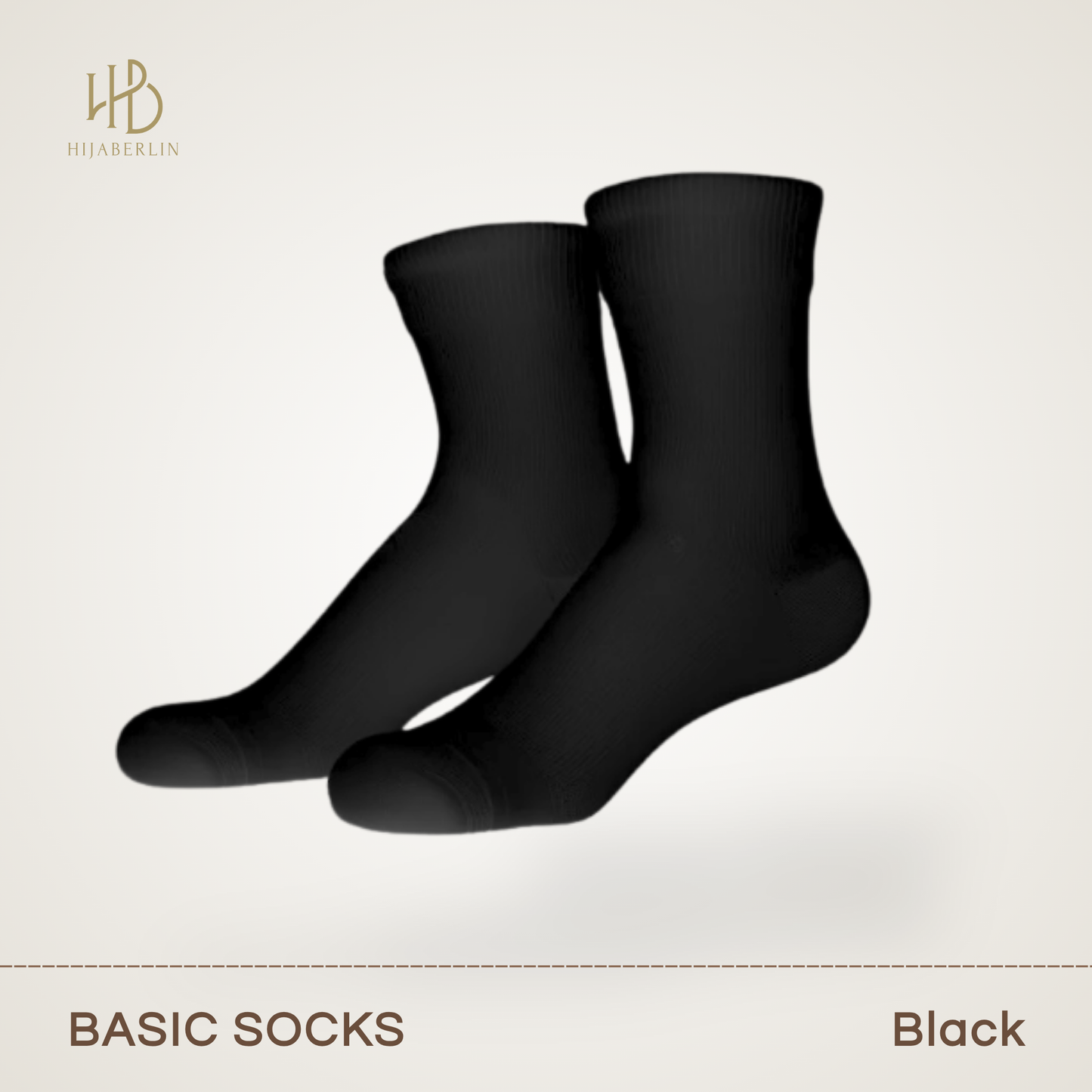 Basic Socks - Hijaberlin (2 Pair)