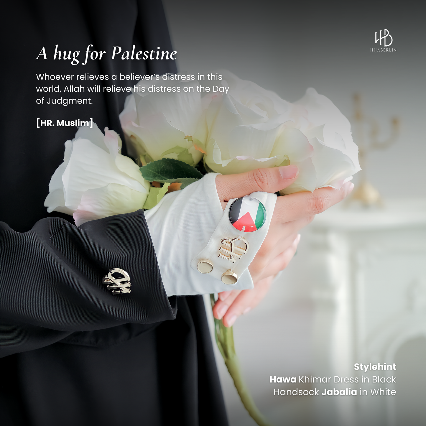 Handsock Palestine Jabalia - Hijaberlin