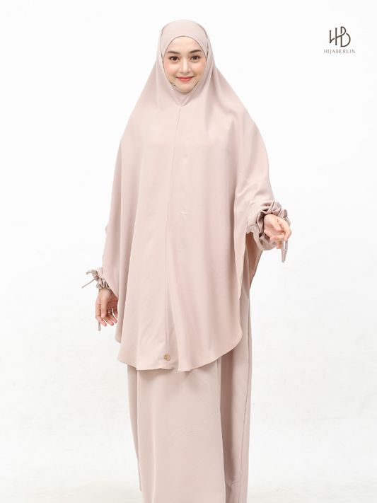 Khaula Dress Taupe - Hijaberlin