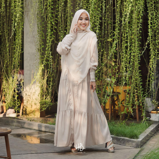 Lashira Dress Hijaberlin - Nude