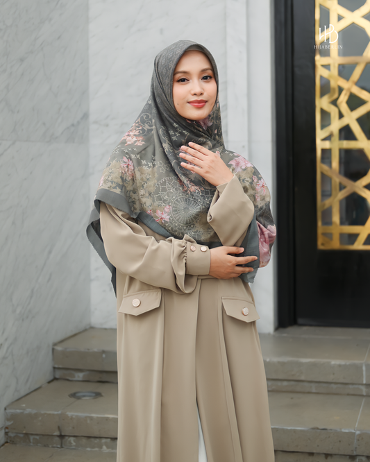 Salamah Outer Dress Amber - Hijaberlin