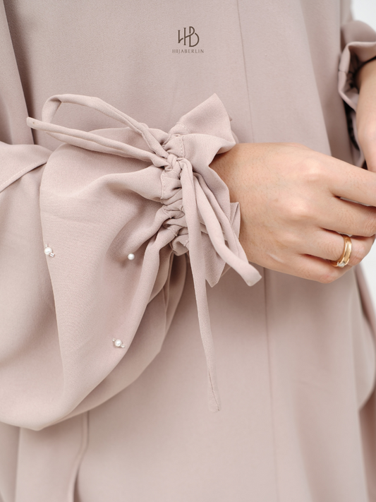 Khaula Dress Taupe - Hijaberlin