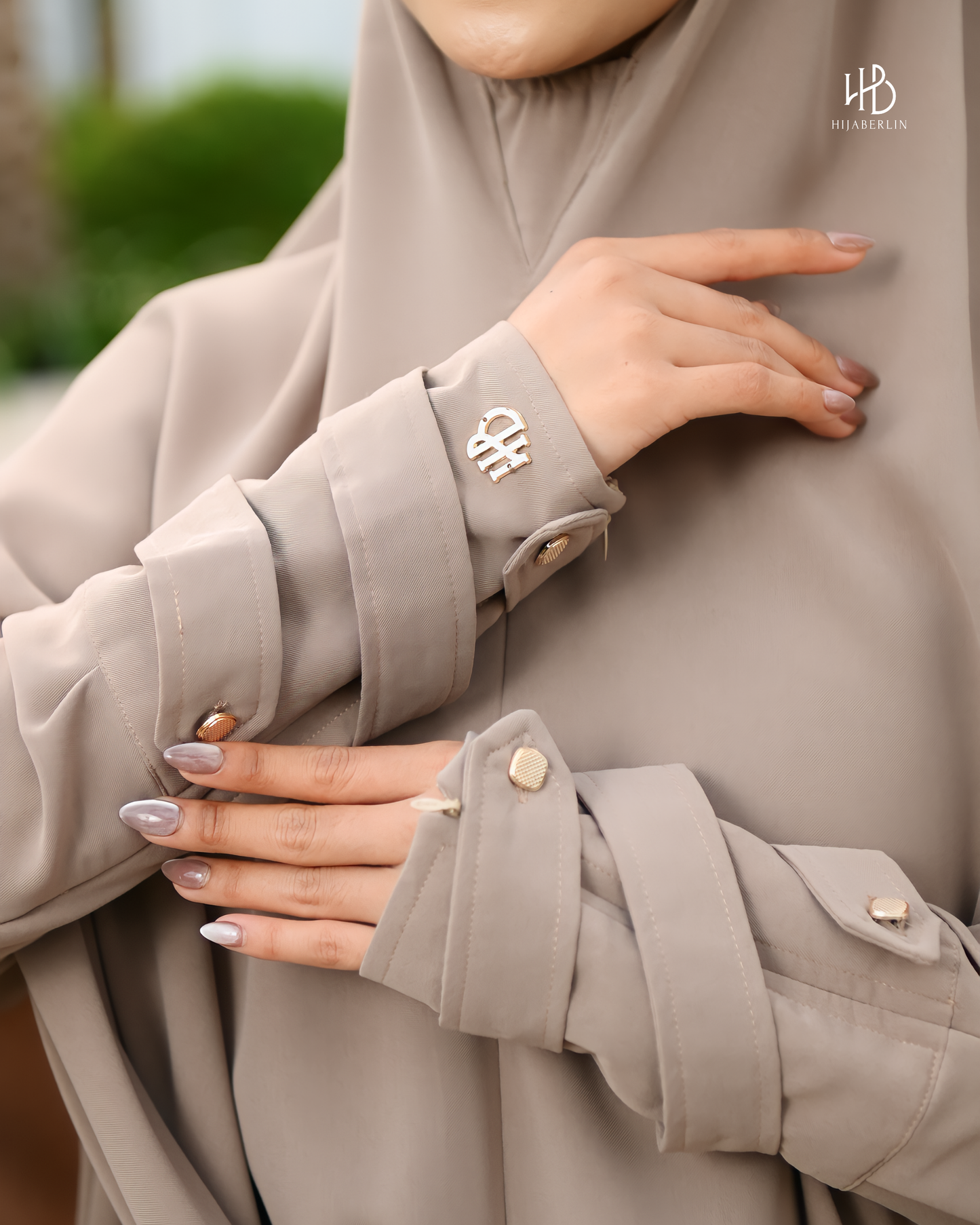 Nusaibah Dress Set Amber - Hijaberlin