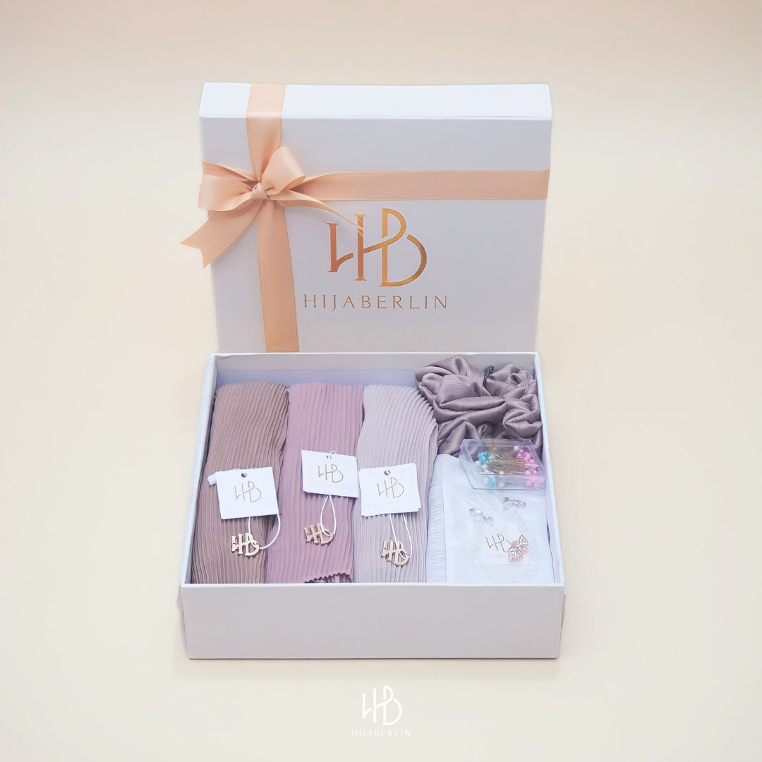 Ayesha Pleats Shawl Gift Set 3