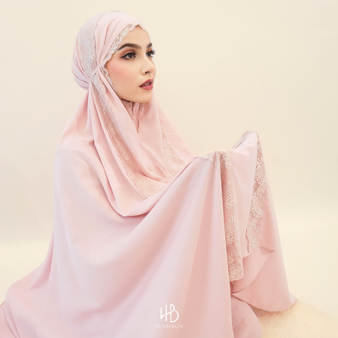 Safar Prayer Set Hijaberlin - Pink