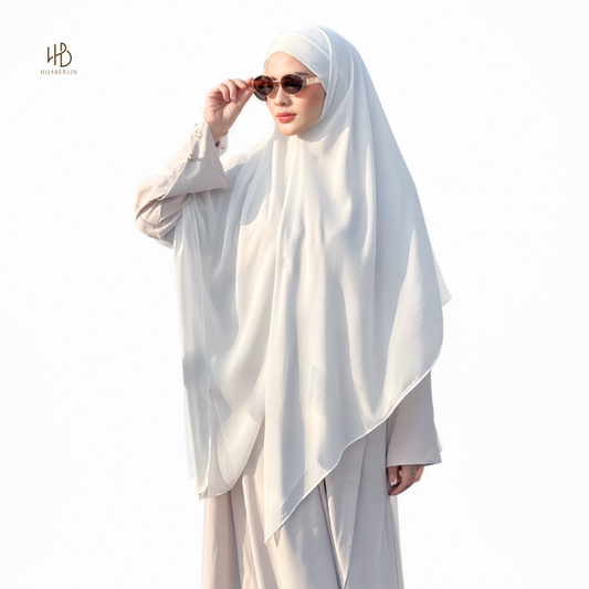 Shafa Khimar - Broken White