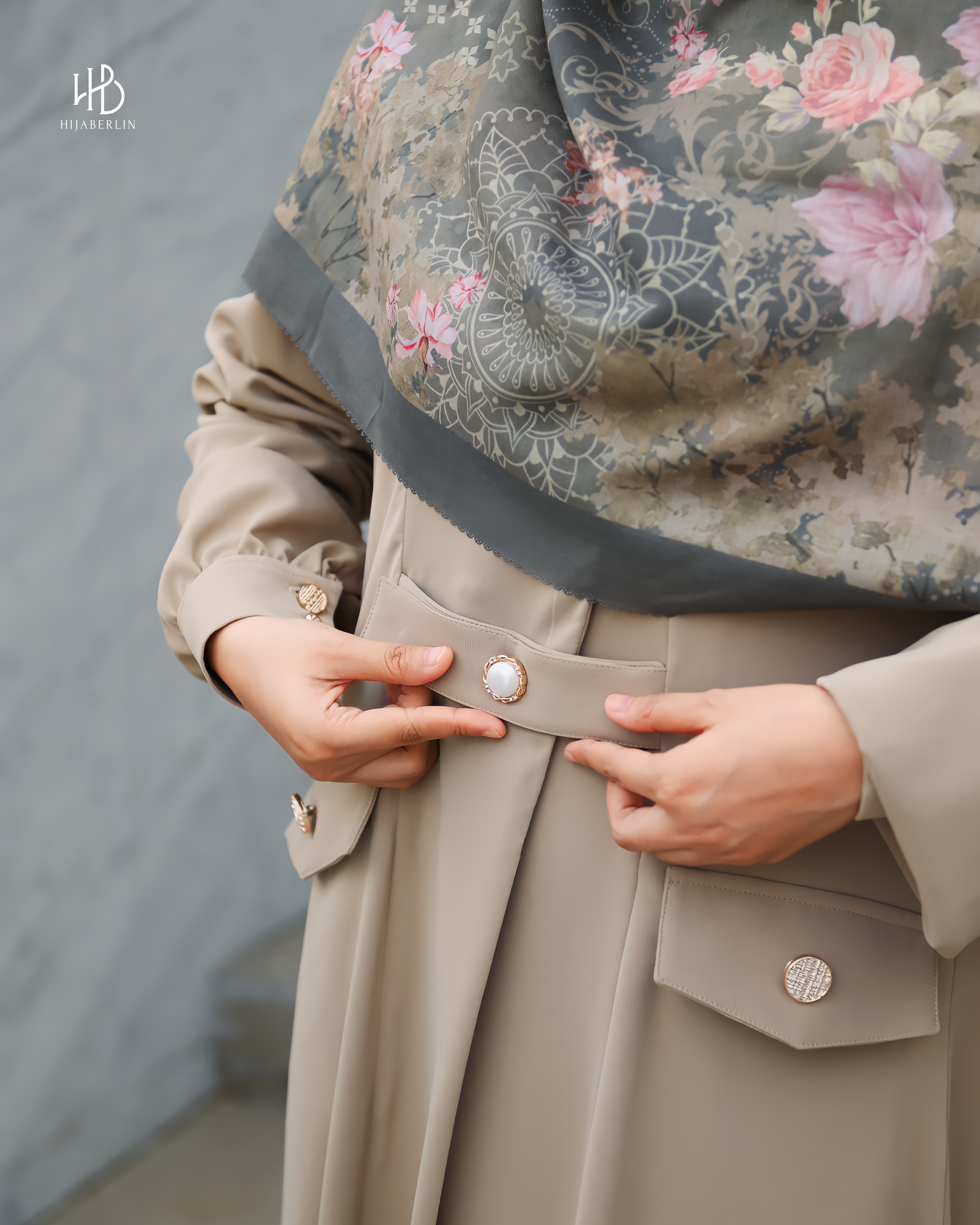 Salamah Outer Dress Amber - Hijaberlin