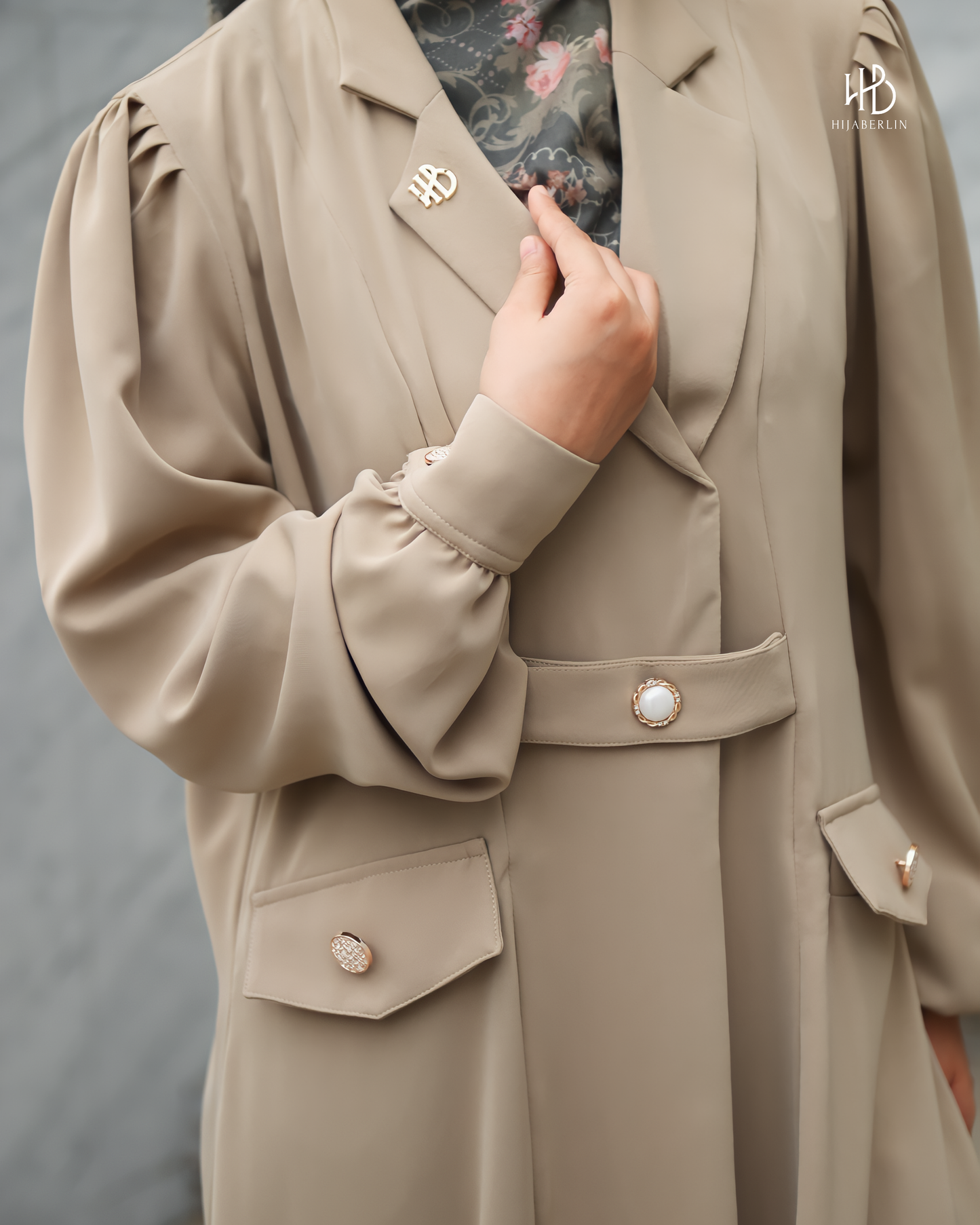 Salamah Outer Dress Amber - Hijaberlin