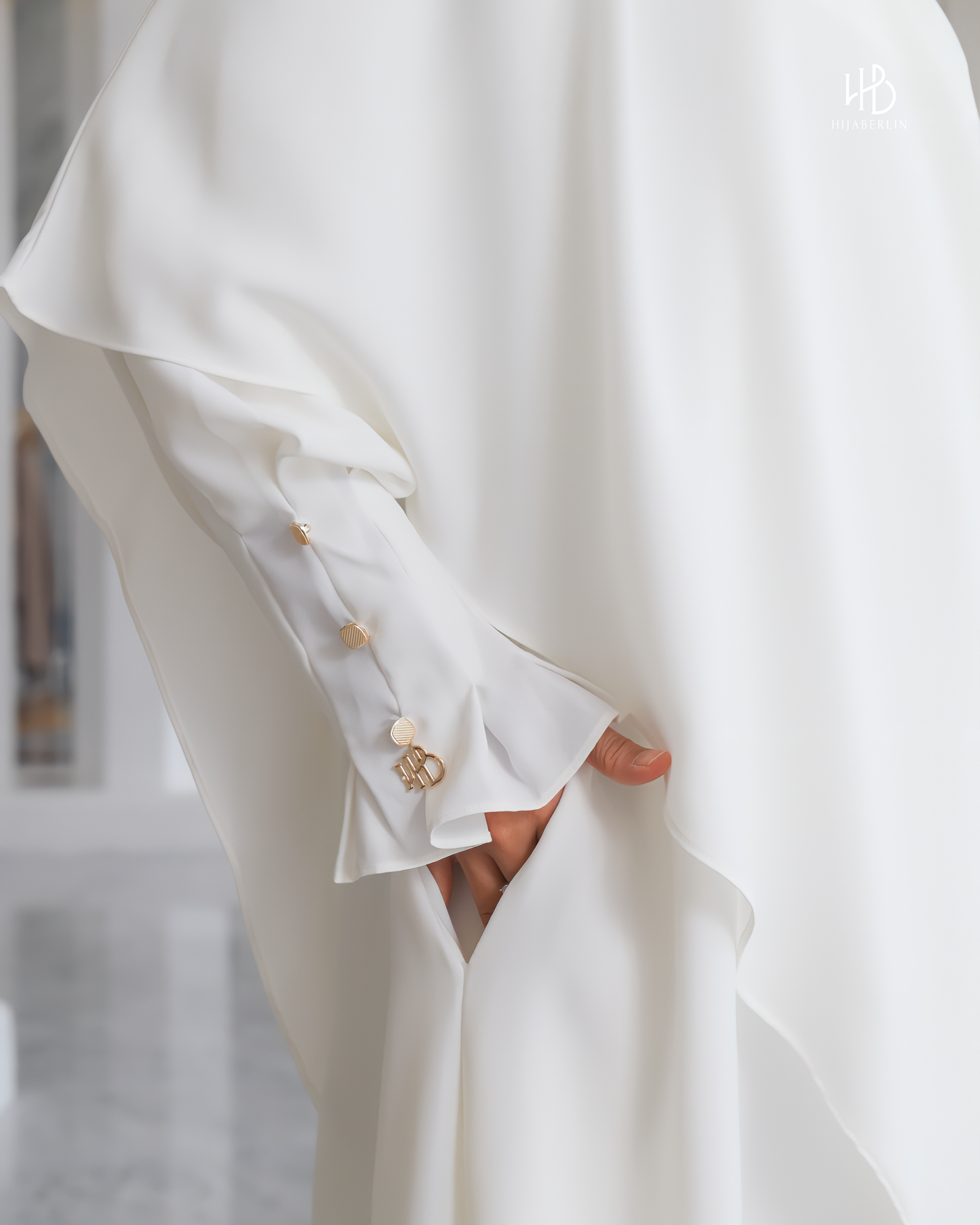 Maryam Dress Set White - Hijaberlin