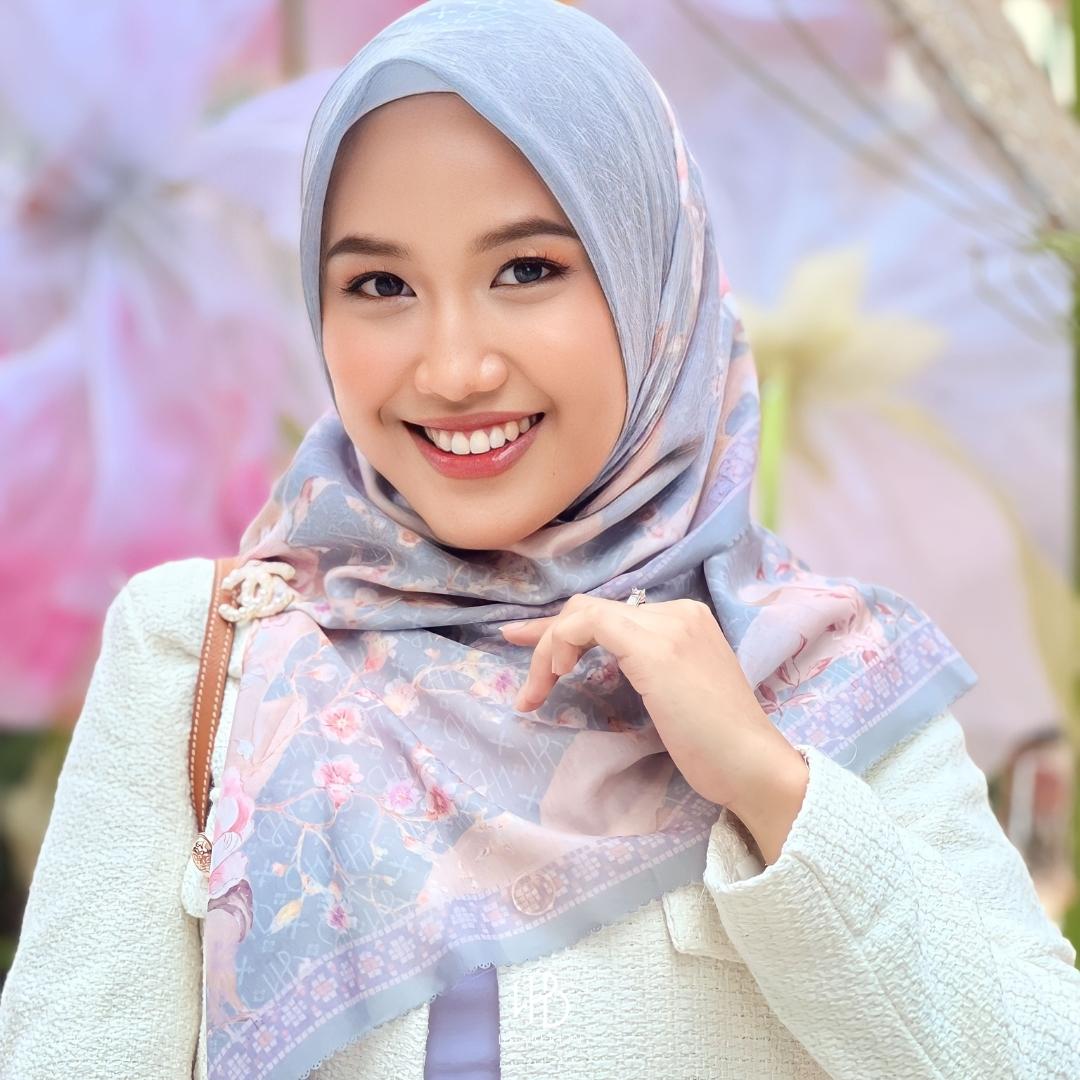 Gardenia Scarf Hijaberlin - Mimosa