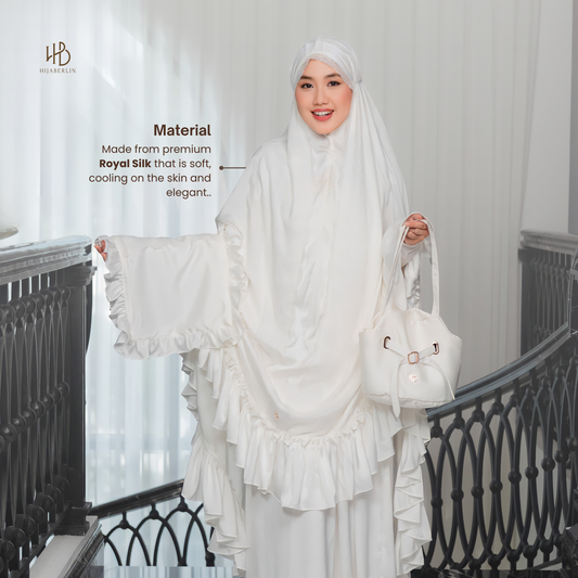 Ghaashiya Prayer Set - Broken White